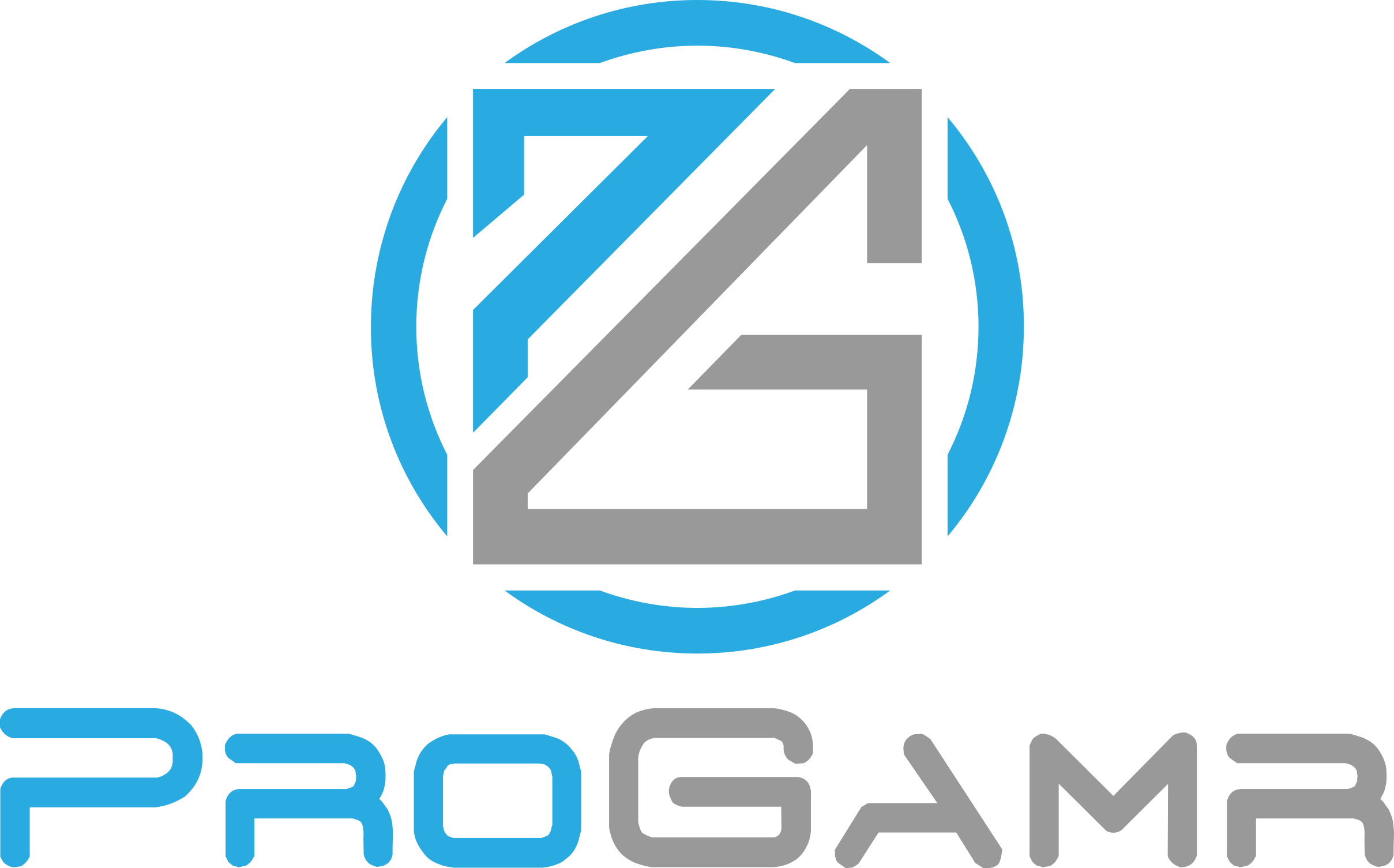ProGAMR Logo - Dark Background